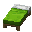 Cama verde lima